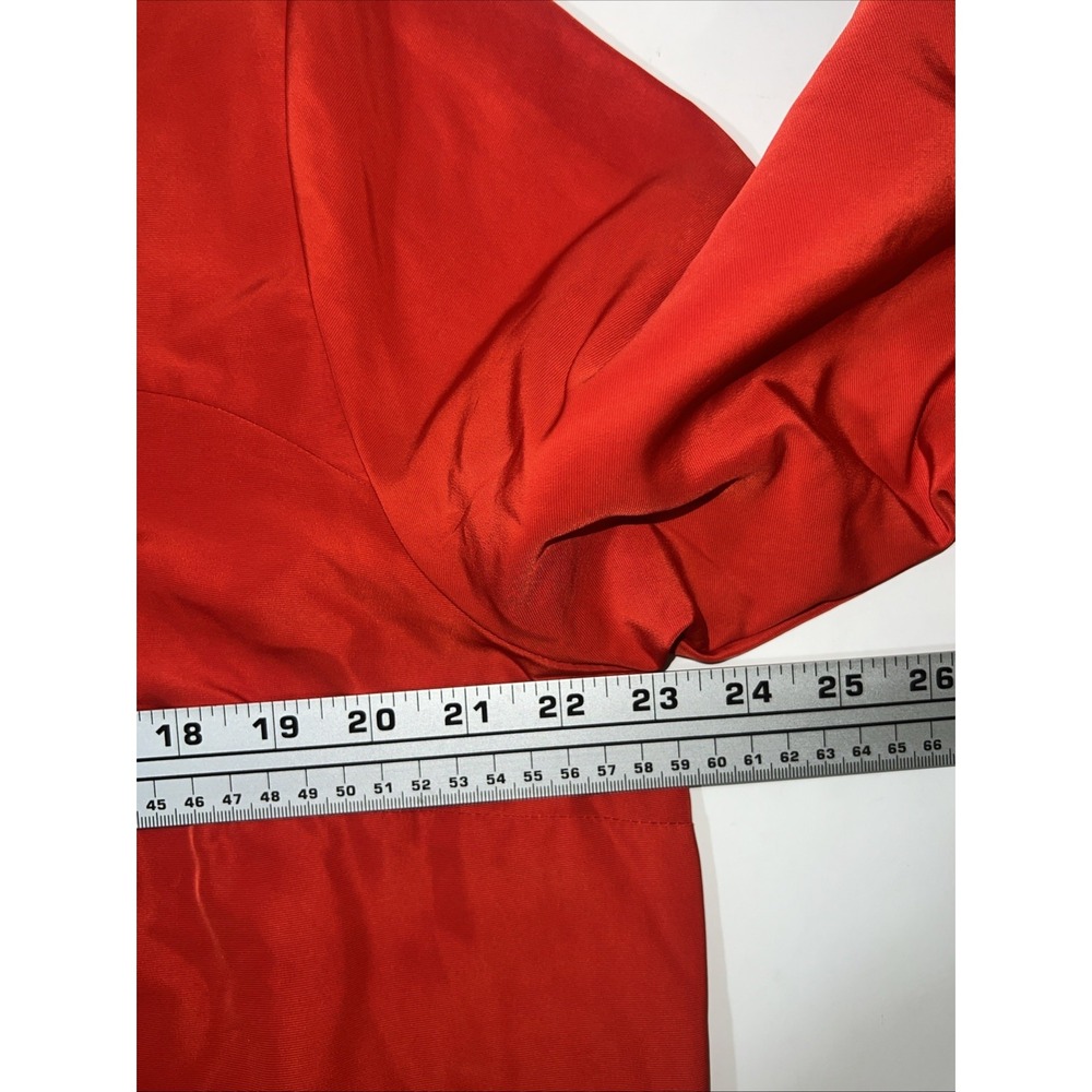 Free Assembly Women's 3/4 Bell Sleeve Top Size XXL Red NWT - Picture 5 of 7